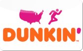 Dunkin'
Gift&nbsp;Card&nbsp;Discount
